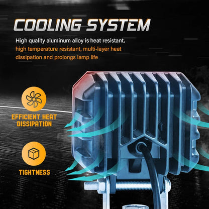 Metal Projector Light With DRL